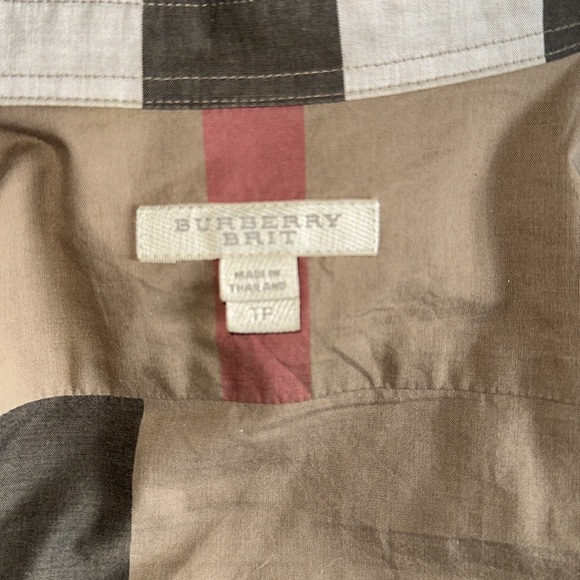 Burberry Brit check print button up - Picture 7 of 7